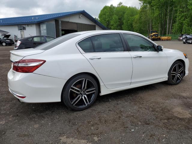 HONDA ACCORD SPO 2016 white sedan 4d gas 1HGCR2F59GA060642 photo #4
