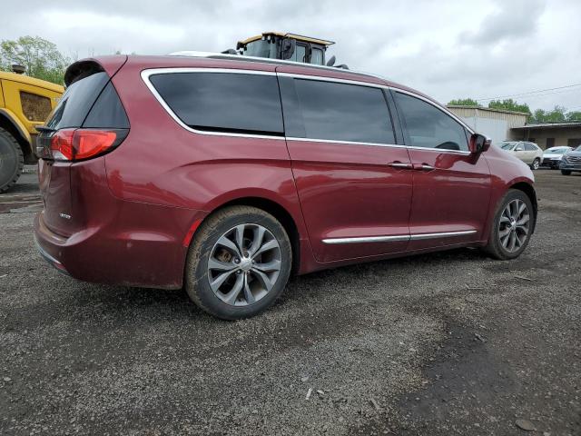 Vin: 2c4rc1gg7hr594143, lot: 57378745, chrysler pacifica limited 20173