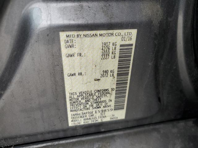 2016 NISSAN ALTIMA 2.5 - 1N4AL3AP3GC159859