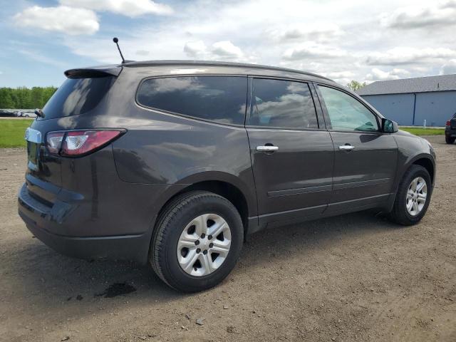 Vin: 1gnkrfkd7hj323606, lot: 57621515, chevrolet traverse ls 20173