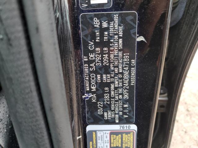 2022 KIA FORTE FE - 3KPF24AD8NE471891