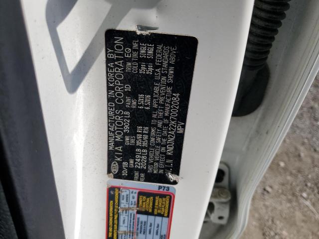 2019 KIA SOUL - KNDJN2A22K7002084