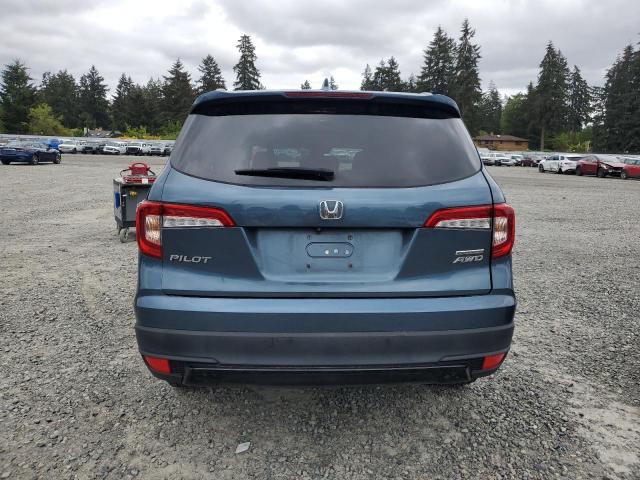 2021 HONDA PILOT SE 5FNYF6H27MB095691