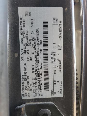 2018 FORD F150 SUPER - 1FTEW1EG8JKE66250