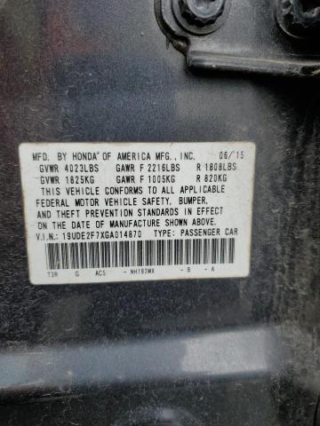 2016 ACURA ILX PREMIU 19UDE2F7XGA014870