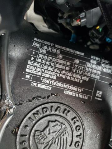 2021 INDIAN MOTORCYCLE CO. CHIEFTAIN - 56KTCEBB9M3399019