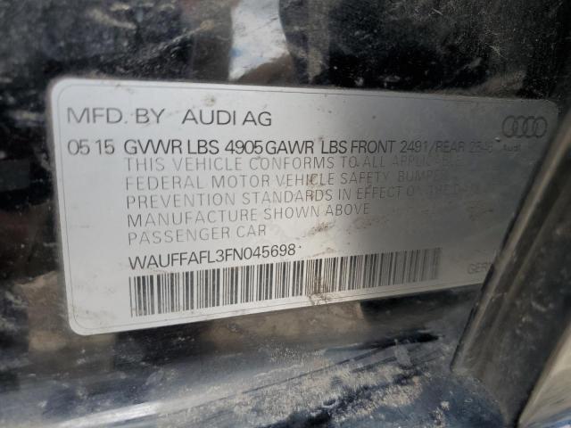 2015 AUDI A4 PREMIUM - WAUFFAFL3FN045698