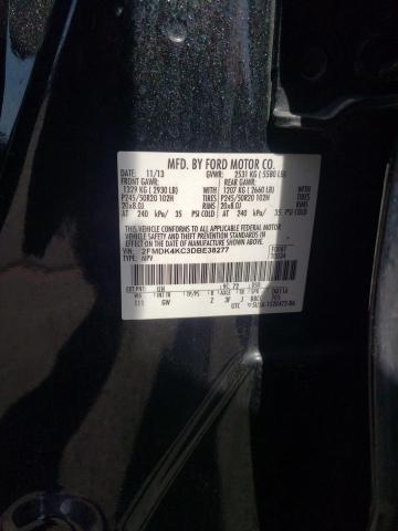 2013 FORD EDGE LIMIT - 2FMDK4KC3DBE38277