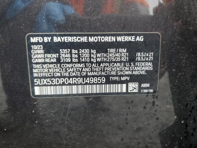 2024 BMW X3 XDRIVE3 - 5UX53DP04R9U49859