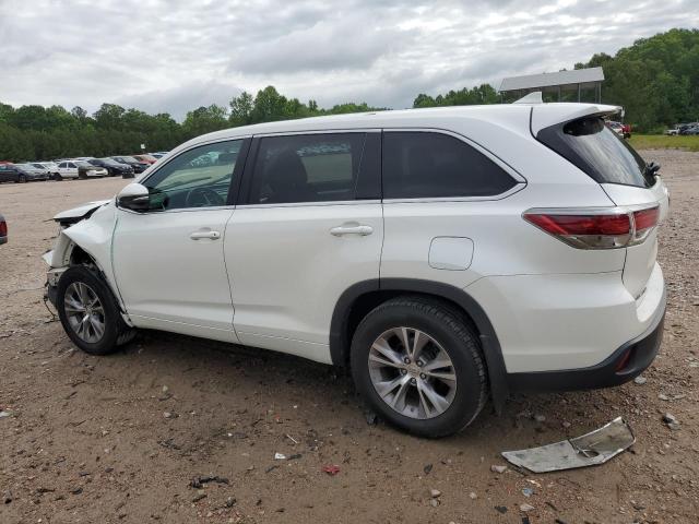 Vin: 5tdbkrfh4fs073477, lot: 57681165, toyota highlander le 20152