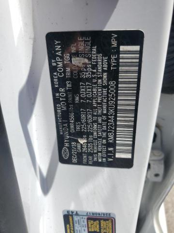 2019 HYUNDAI TUCSON SE - KM8J23A43KU925008