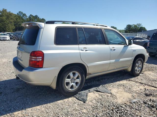 TOYOTA HIGHLANDER 2003 silver 4dr spor gas JTEGF21A430097168 photo #4
