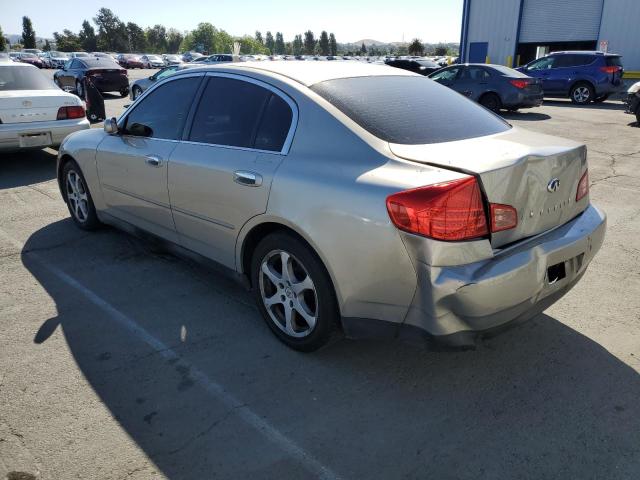 INFINITI G35 2003 beige  gas JNKCV51E43M334596 photo #3