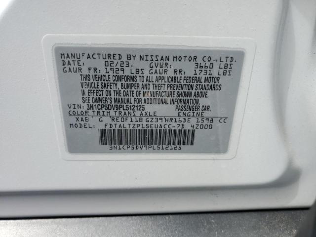 2023 NISSAN KICKS SR 3N1CP5DV9PL512125