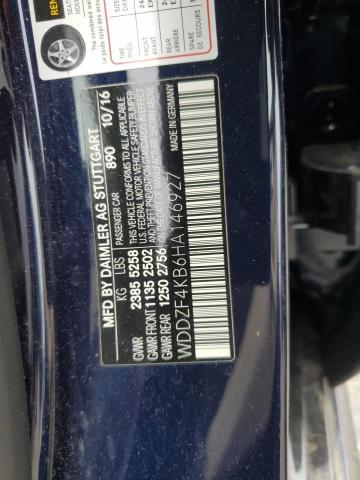 2017 MERCEDES-BENZ E 300 4MAT - WDDZF4KB6HA146927