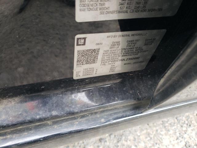 2020 CHEVROLET SILVERADO - 1GCPWBEH2LZ350690