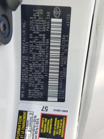 2024 TOYOTA CAMRY SE N - 4T1T11BK1RU114184