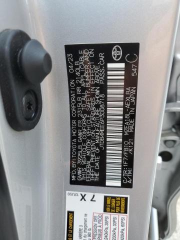 2023 TOYOTA COROLLA LE - JTDB4MEE6P3008718