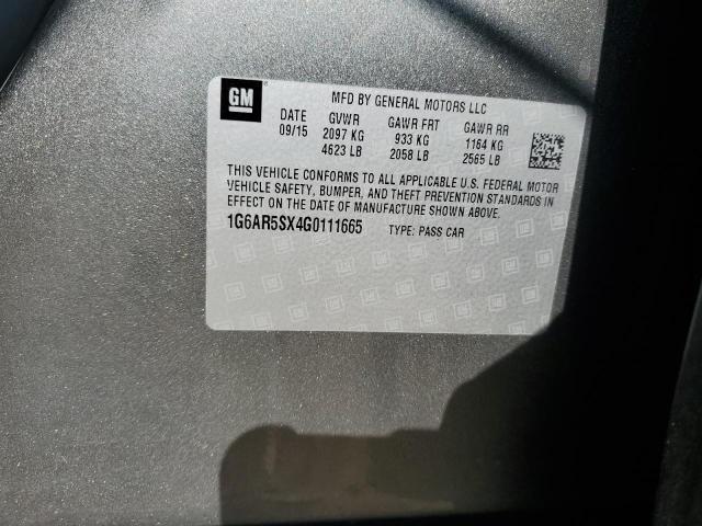 2016 CADILLAC CTS LUXURY - 1G6AR5SX4G0111665