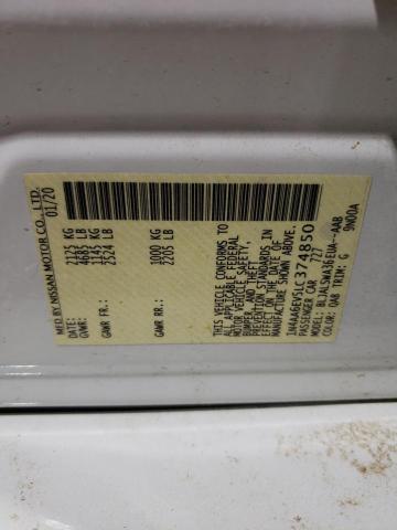 2020 NISSAN MAXIMA SR 1N4AA6EV5LC374850