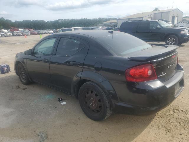 DODGE AVENGER SE 2012 black  gas 1C3CDZAB3CN310662 photo #3