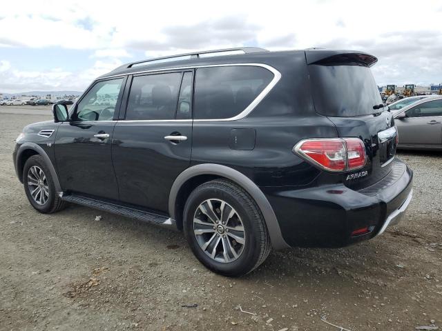 NISSAN ARMADA SV 2018 black  gas JN8AY2NC1JX502296 photo #3