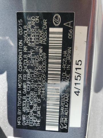 2015 LEXUS RC 350 - JTHHE5BC6F5005769
