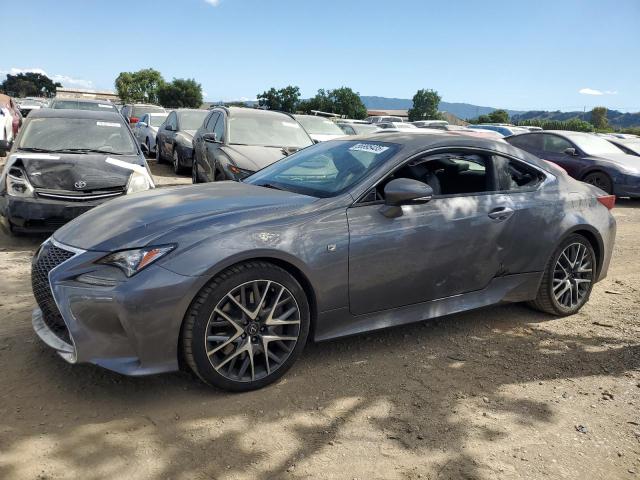 LEXUS RC 350 2015 charcoal  gas JTHHE5BC9F5002994 photo #1