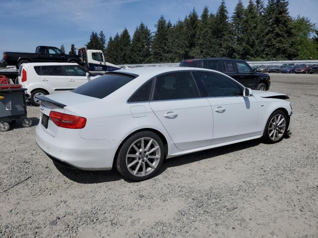 AUDI A4 PREMIUM 2014 white  flexible fuel WAUFFAFL1EN020359 photo #4