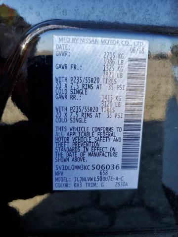 2019 INFINITI QX60 LUXE - 5N1DL0MM3KC506036