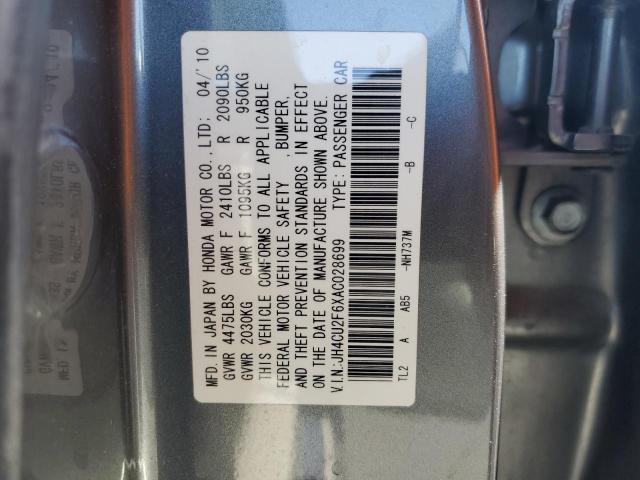 2010 ACURA TSX #3316699563