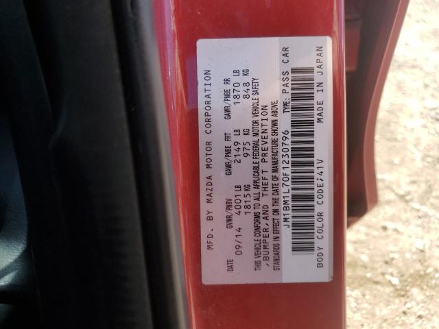 2015 MAZDA 3 TOURING - JM1BM1L70F1230796