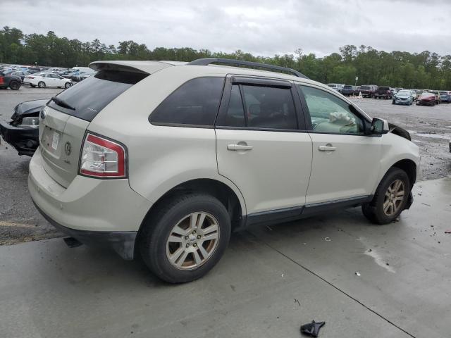 FORD EDGE SEL P 2007 cream  gas 2FMDK39C27BB23314 photo #4