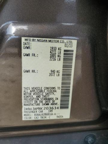 2013 NISSAN ALTIMA 2.5 - 1N4AL3AP9DC203634