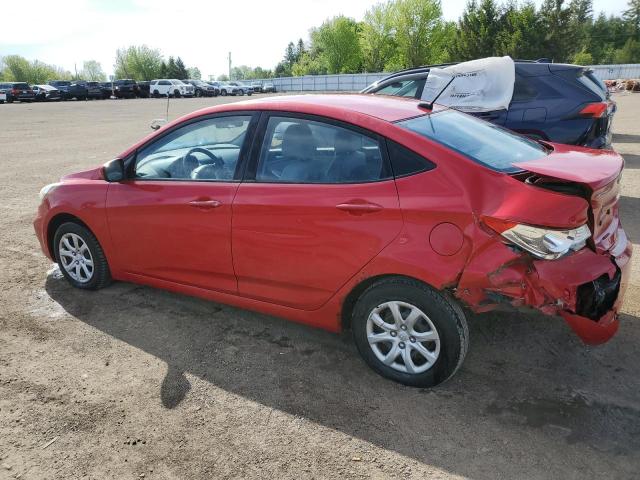 Vin: kmhct4ae3cu236513, lot: 57964825, hyundai accent gls 20122