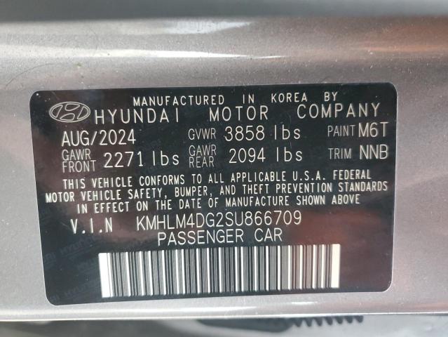 2025 HYUNDAI ELANTRA SE - KMHLM4DG2SU866709