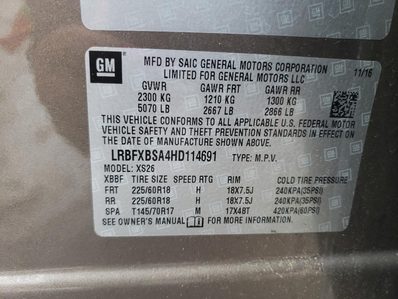 BUICK ENVISION ESSENCE