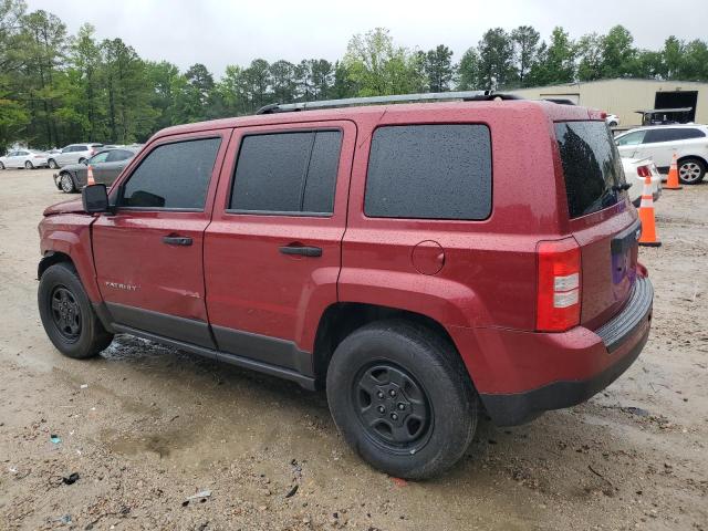 Vin: 1c4njpba9gd710860, lot: 58269305, jeep patriot sport 20162