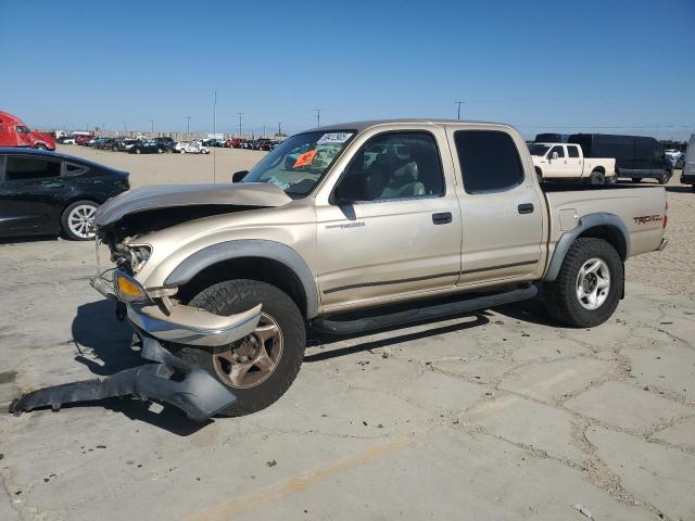 TOYOTA TACOMA DOU 2004 tan  gas 5TEGN92NX4Z402286 photo #1