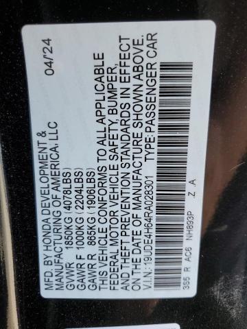 2024 ACURA INTEGRA A- - 19UDE4H64RA028301