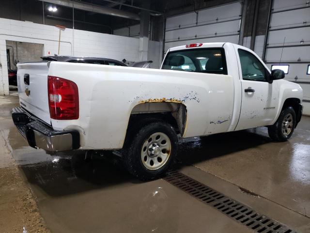 CHEVROLET SILVERADO 2013 white pickup gas 1GCNCPEX1DZ208403 photo #4