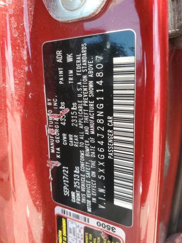 2022 KIA K5 GT LINE - 5XXG64J28NG114807