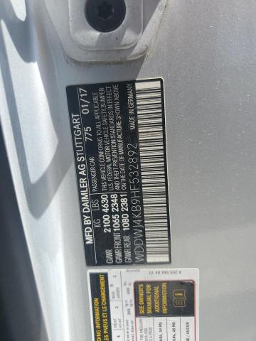 2017 MERCEDES-BENZ C 300 4MAT - WDDWJ4KB9HF532892
