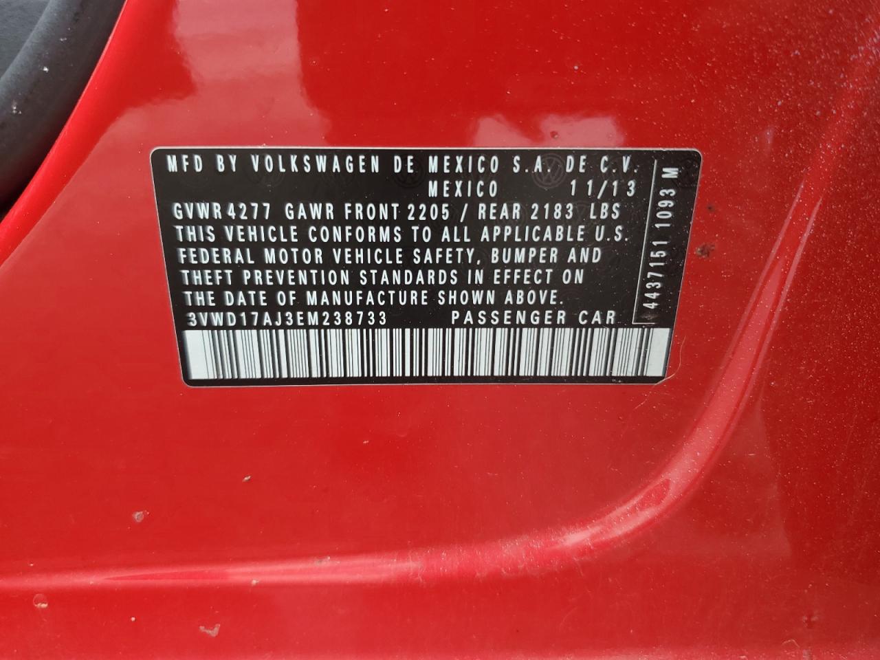 Volkswagen Jetta se 2014