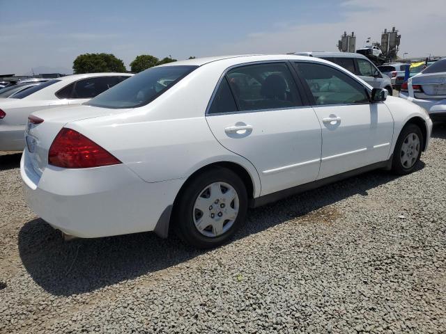 HONDA ACCORD LX 2006 white  gas JHMCM56416C000653 photo #4