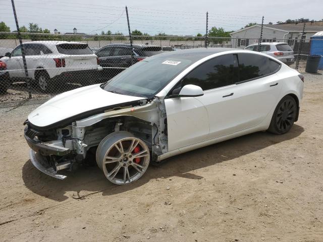 Vin: 5yj3e1ec5mf015740, lot: 57450395, tesla model 3 2021 img_1
