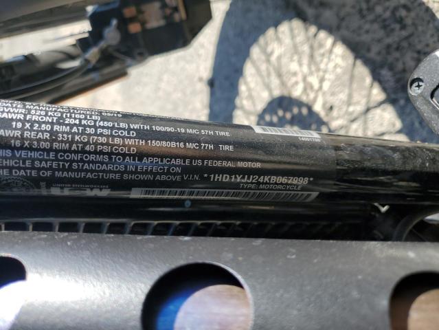 2019 HARLEY-DAVIDSON FXBB 1HD1YJJ24KB067998