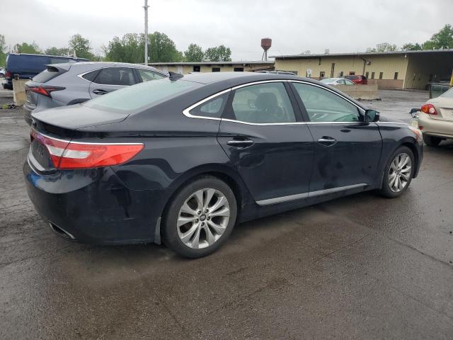 HYUNDAI AZERA 2013 black  gas KMHFG4JG2DA224164 photo #4