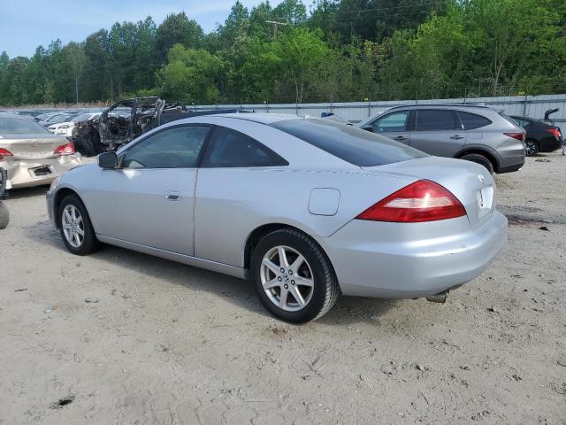 HONDA ACCORD EX 2005 silver coupe gas 1HGCM82735A009644 photo #3