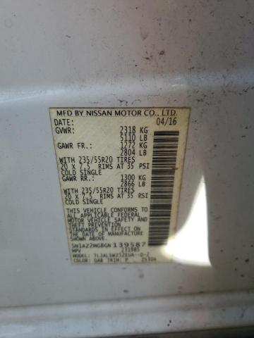 2016 NISSAN MURANO S - 5N1AZ2MG8GN139587